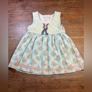 Matilda Jane Pretty Pattern Sara Top Hello Lovely Girls Size 4